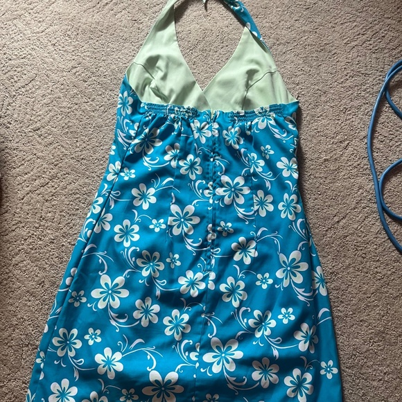 Hawaiian Reversible Halter Dress - Picture 2 of 3
